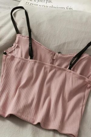 Soft Girl Bow Corduroy Top