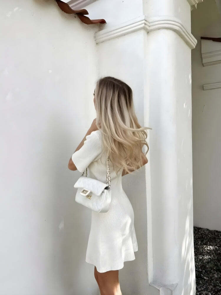 Soft Girl Button Up Mini Dress Soft Girl Button Up Mini Dress