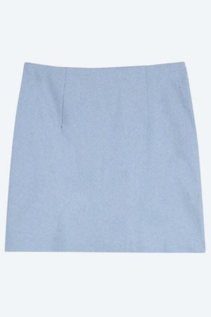 Soft Girl Cat Heart Mini Skirt