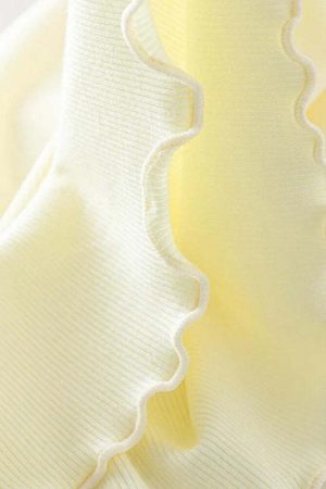 Soft Girl Cherry Lettuce Edge Tee