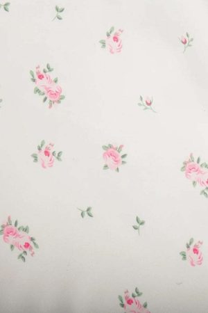 Soft Girl Floral Satin Midi Skirt