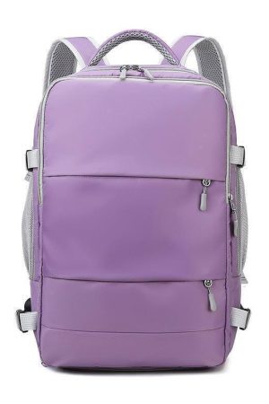 Soft Girl Hidden Pockets Travel Backpack