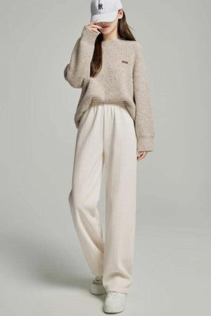 Soft Girl Knitted Sweatpants