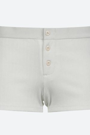 Soft Girl Low Rise Knitted Shorts