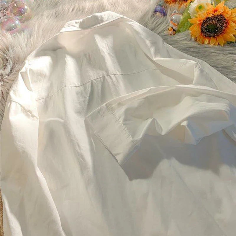 Soft Girl Oil Painting Shirt Soft Girl Oil Painting Shirt