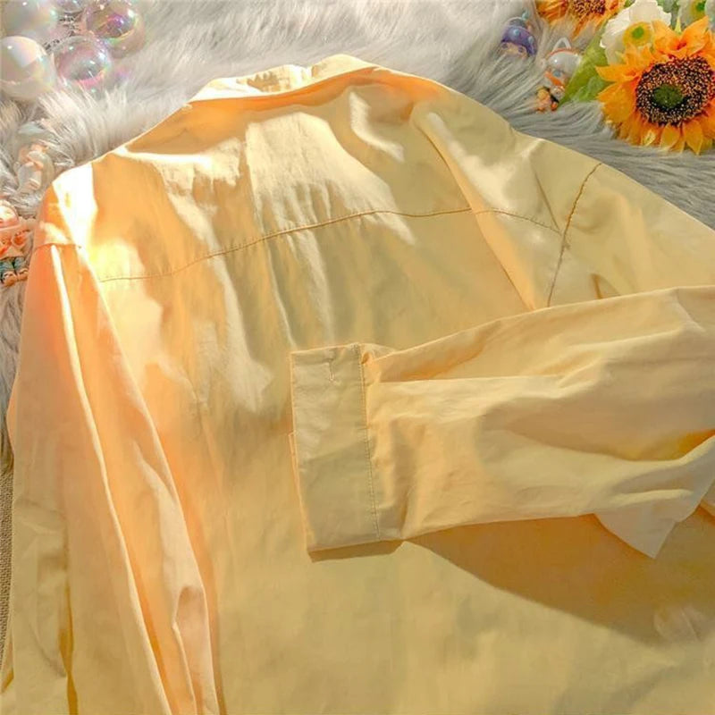 Soft Girl Oil Painting Shirt Soft Girl Oil Painting Shirt