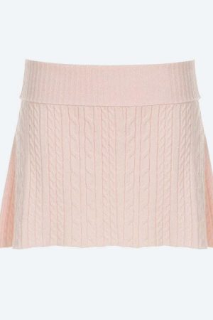 Soft Girl Pink Mini Skirt