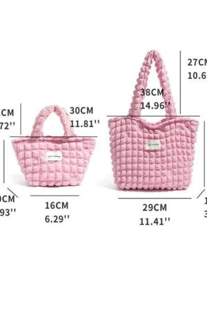 Soft Girl Popcorn Handbag