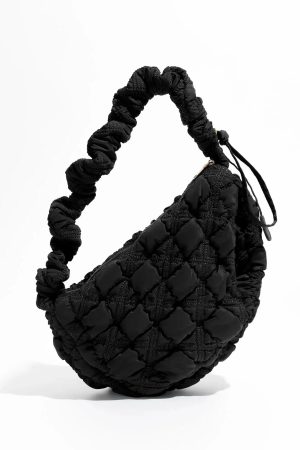 Soft Girl Quilted Bubble Shoulder Bag