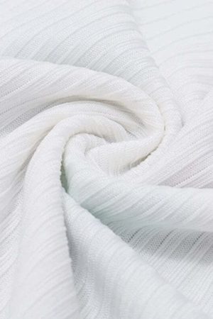 Soft Girl Rabbit Ribbon Top