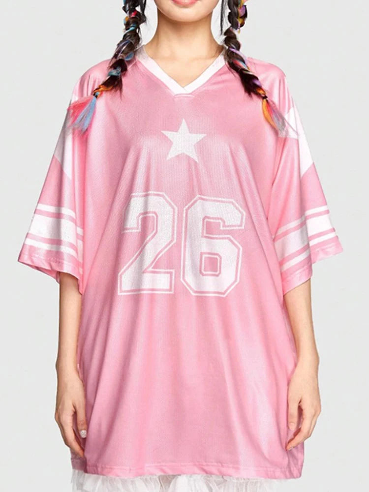 Soft Girl Star 26 Jersey Top Soft Girl Star 26 Jersey Top