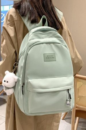 Soft Girl Waterproof School Backpack