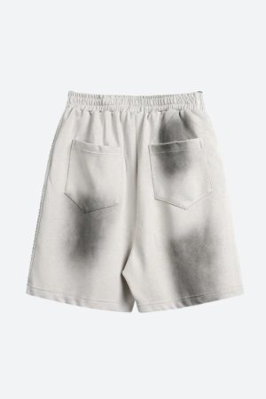 Spray-Effect Sport Shorts