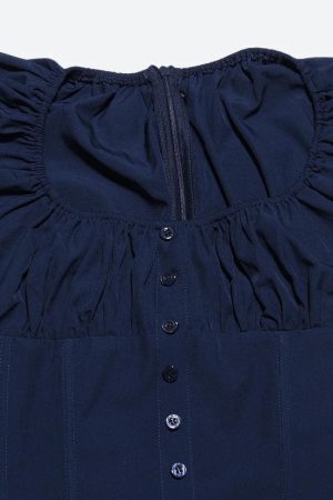 Square Neck Corset Mini Dress