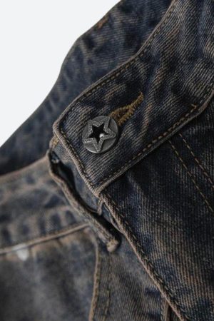 Stained Cargo Jeans