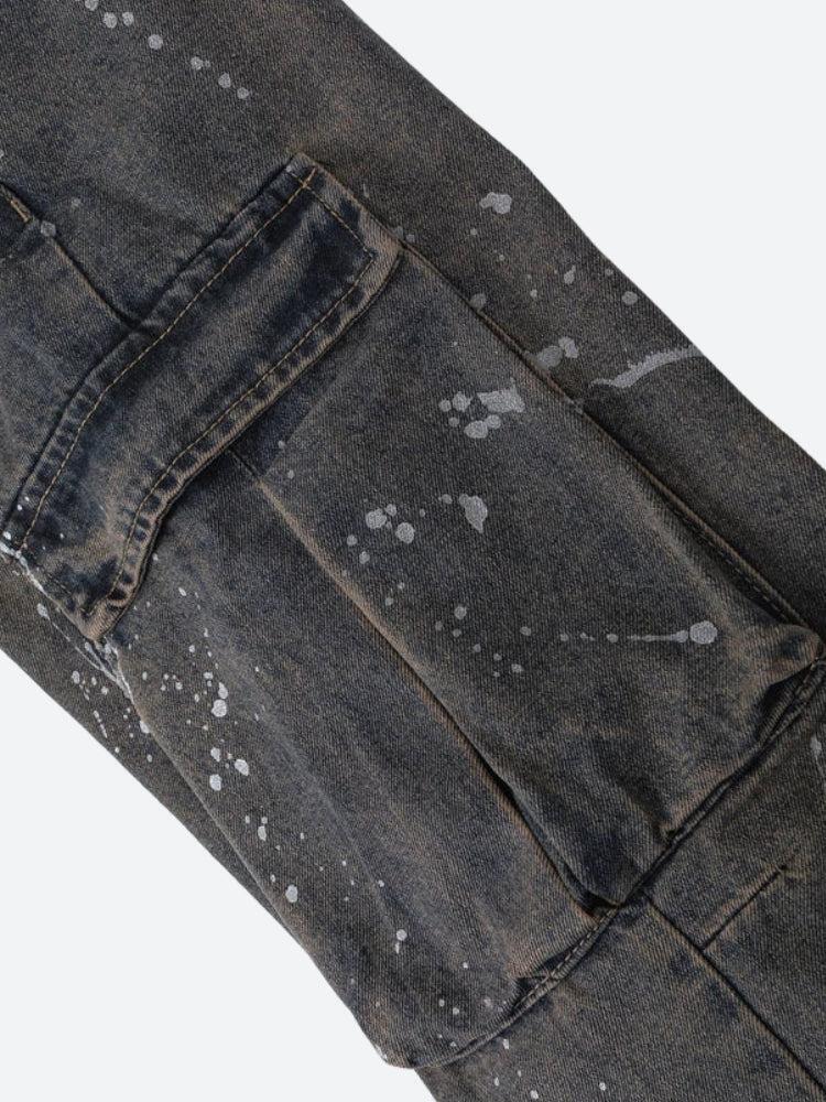 Stained Cargo Jeans Stained Cargo Jeans