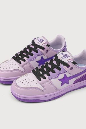 Star Embroidered Multicolor Sneakers