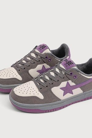 Star Embroidered Multicolor Sneakers