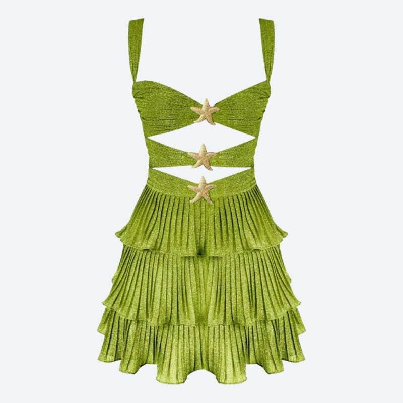 Starfish Glitter Mini Dress Starfish Glitter Mini Dress
