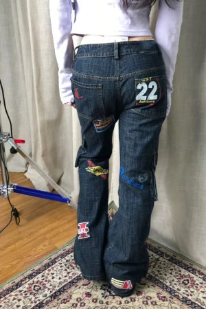 Sticker Cargo Jeans