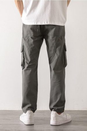 Straight Leg Cargo Pants
