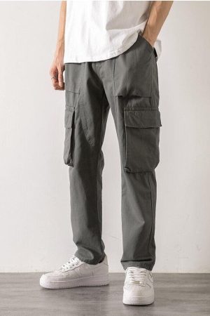 Straight Leg Cargo Pants