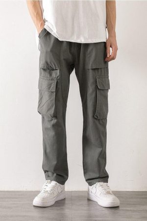 Straight Leg Cargo Pants