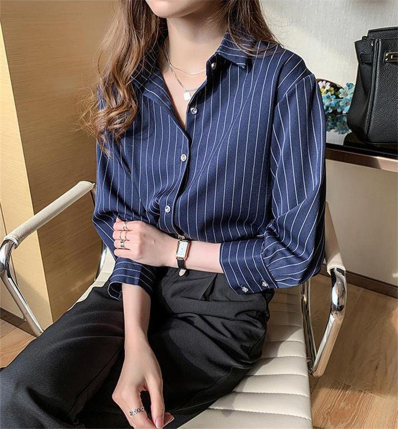 Striped Classic Long Sleeve Shirt Striped Classic Long Sleeve Shirt
