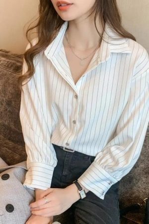 Striped Classic Long Sleeve Shirt