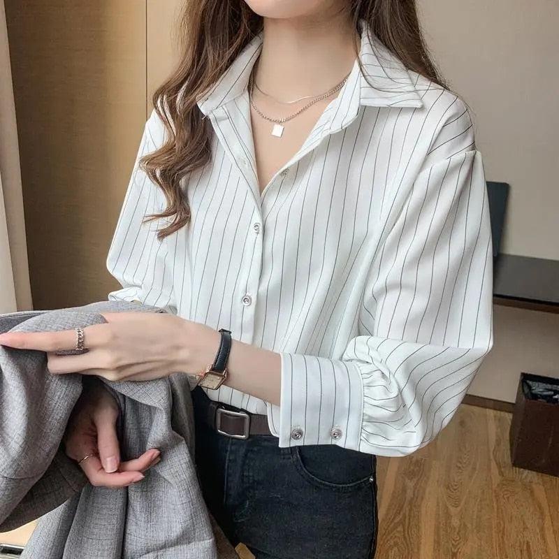 Striped Classic Long Sleeve Shirt Striped Classic Long Sleeve Shirt
