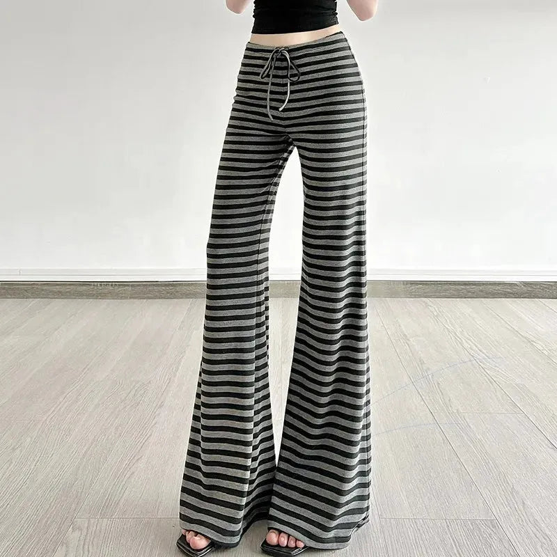 Striped Flare Sweatpants Striped Flare Sweatpants