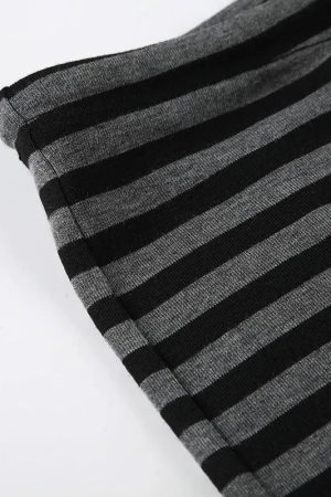 Striped Flare Sweatpants