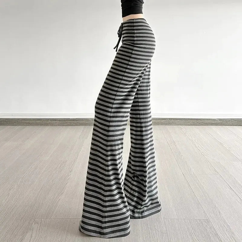 Striped Flare Sweatpants Striped Flare Sweatpants