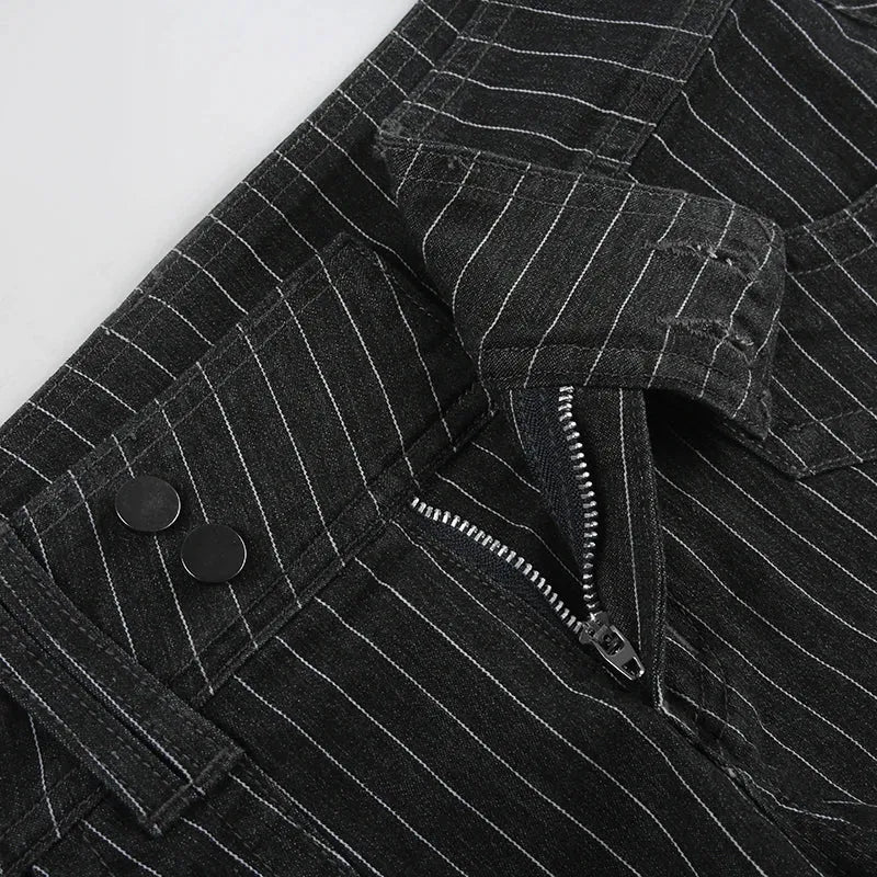 Striped Micro Shorts Striped Micro Shorts