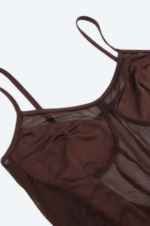 Striped Sheer Bodysuit