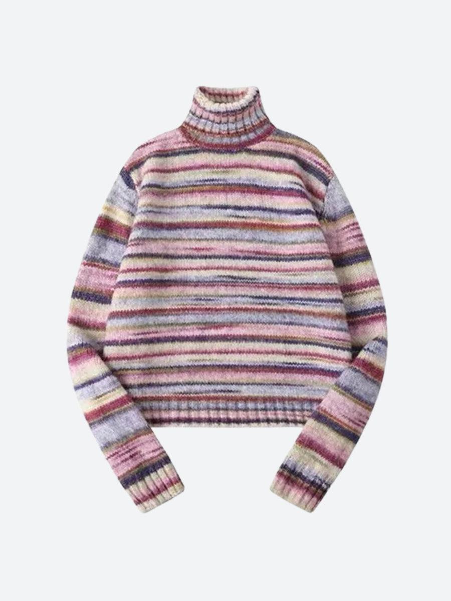 Striped Turtleneck Sweater Striped Turtleneck Sweater