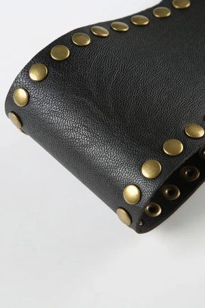 Studded Buckle Belt