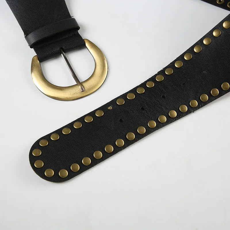 Studded Buckle Belt Studded Buckle Belt