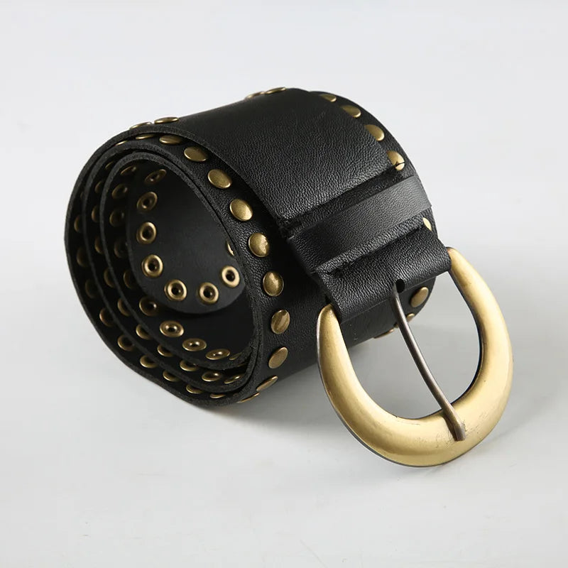 Studded Buckle Belt Studded Buckle Belt