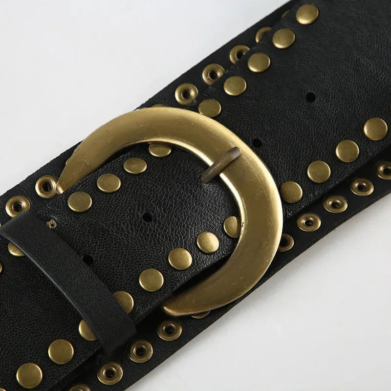 Studded Buckle Belt Studded Buckle Belt