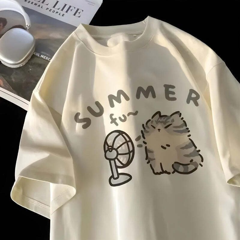 Summer Cat Tee Summer Cat Tee