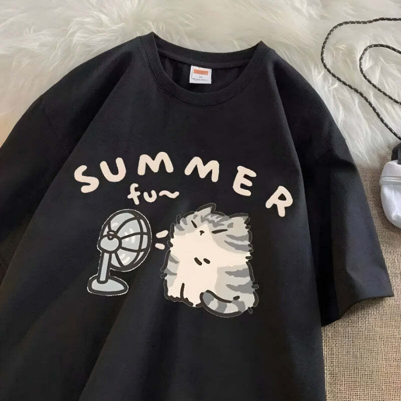 Summer Cat Tee Summer Cat Tee