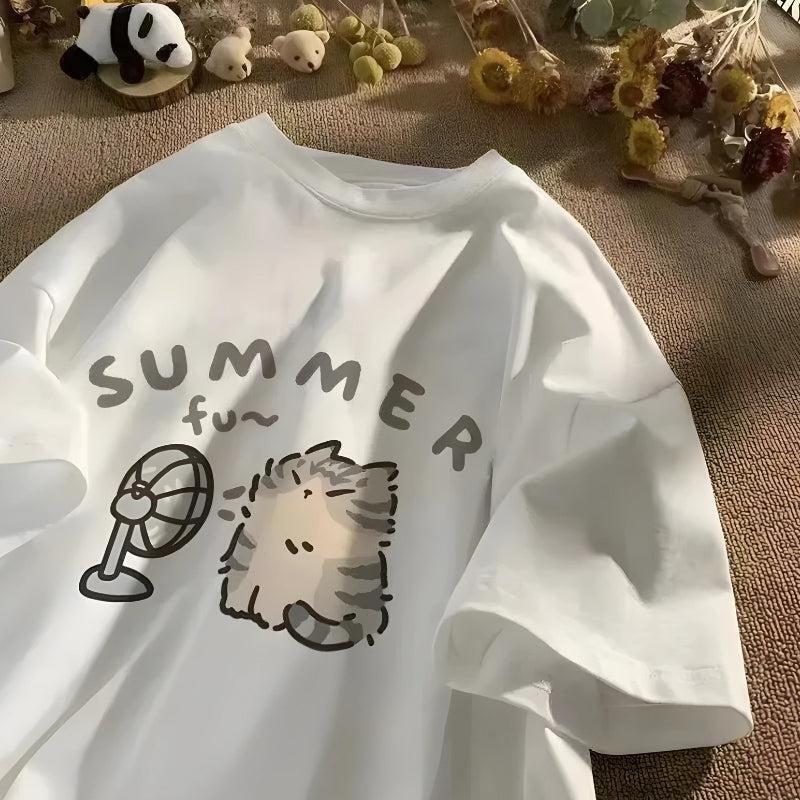Summer Cat Tee Summer Cat Tee