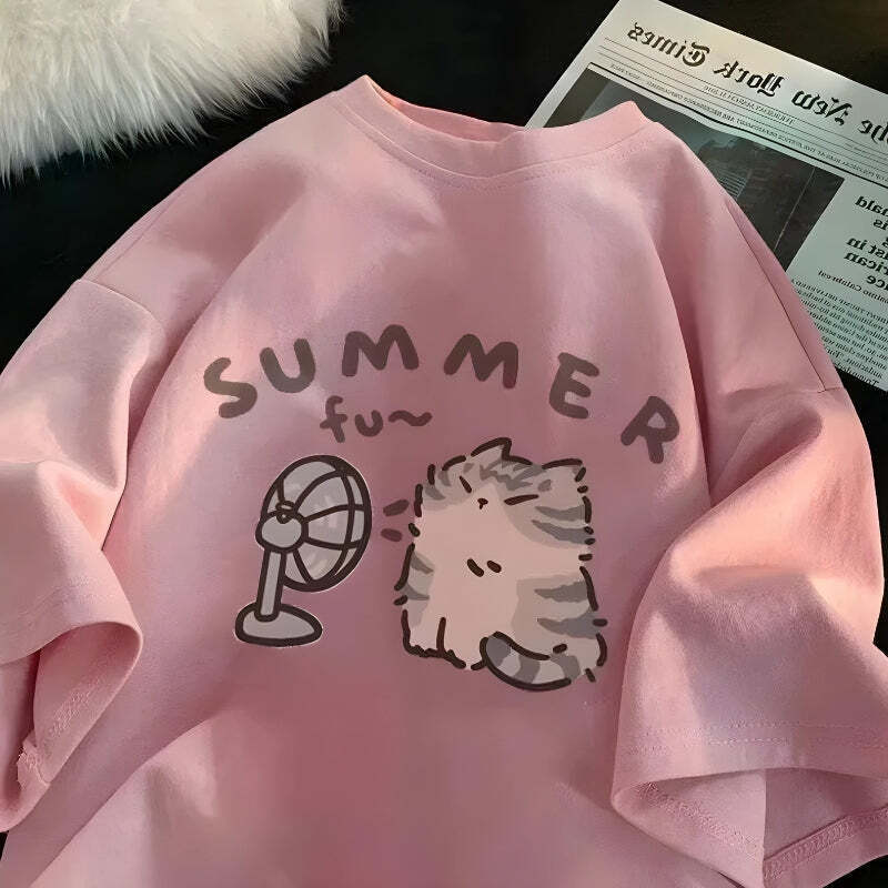 Summer Cat Tee Summer Cat Tee