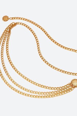 Sun Medallion Chain Belt