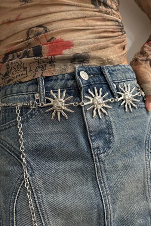 Sun & Moon Belly Chain