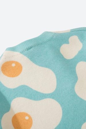 Sunny Side-Up Egg Sweater