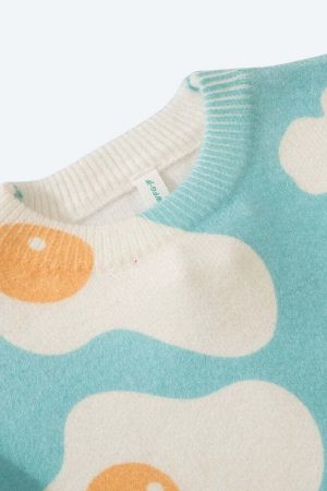 Sunny Side-Up Egg Sweater