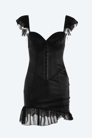 Sweetheart Neckline Corset Mini Dress