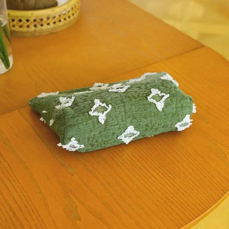 Tasseled Star Embroidered Makeup Bag Tasseled Star Embroidered Makeup Bag